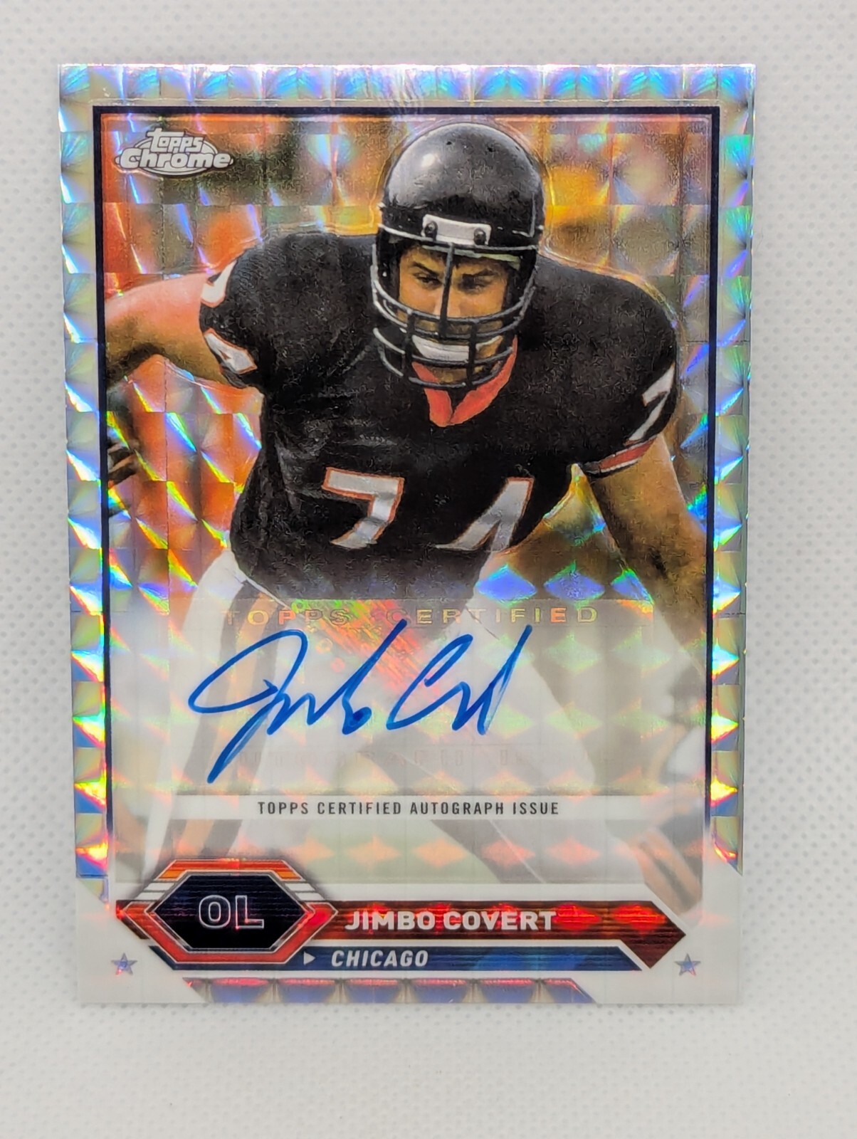 2023 Topps Composite Topps Chrome Geometric Refractor Jimbo Covert #TCA-JCO Auto