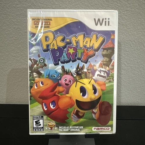 Pac-Man Party (Nintendo Wii, 2010) - Brand New Factory Sealed