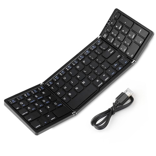 Remplacement du clavier pliable Bluetooth Three Tablet Laptop Keyboard - Photo 10/11