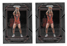 2023 PRIZM WNBA BASKETBALL MONIQUE BILLINGS #62 LOT OF 2,ATLANTA DREAM