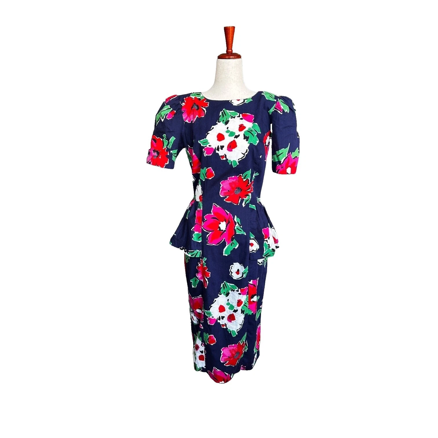 Wear to Work Peplum vestidos Vintage para Mujeres