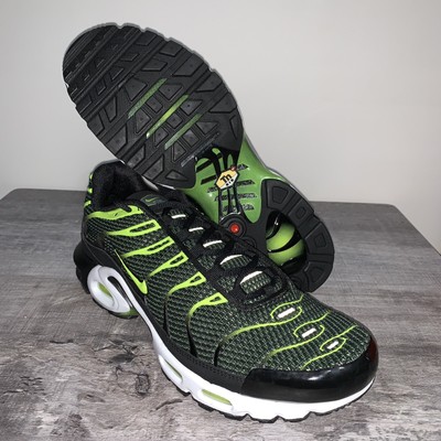 Nike Air Max Plus - Men's Size 12 D - Black Volt Running Shoes Walk 852630-036 | eBay