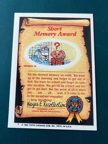 Garbage Pail Kids Series 2 1985 completa tu conjunto GPK 2a U Elige OS2 brillante *PC* - Imagen 108 de 194
