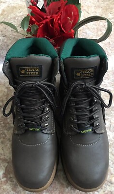 EUC  Men\'s Texas Steer Steel Toe Boots EUC Men main image 3