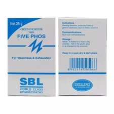 SBL Homeopathic (Five Phos 6X) Tonic for All Ages Helps in recovery
