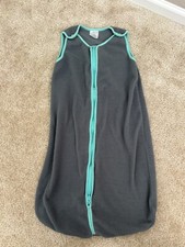 Baby Deedee Medium Size 6-18 Months Gray Sleep Nest Fleece Wearable Blanket