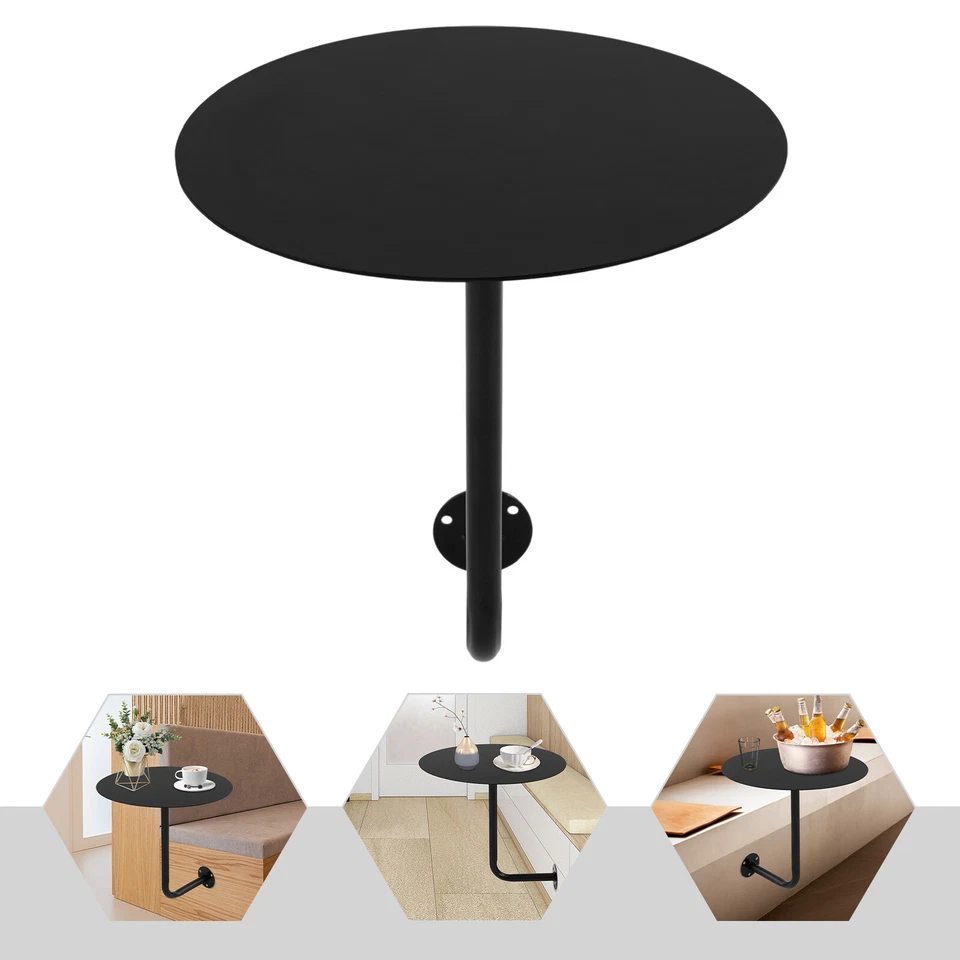 Mesa de bar Mesa redonda de pub Mesa de centro, Mesa de bar montada en la pared, Mesa de pub Foto 3 de 4