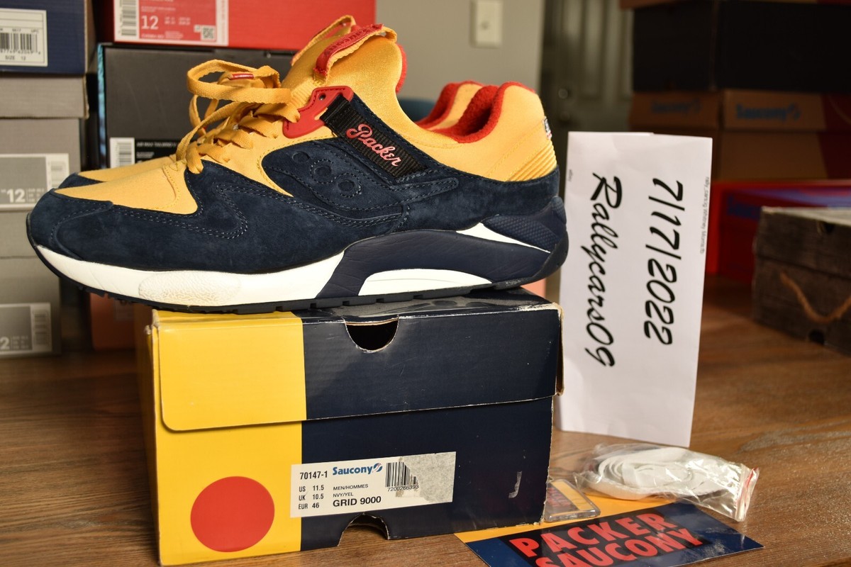 Polo Packer x Saucony Grid 9000 Snow Beach Raekwon 70147-1 US 11,5