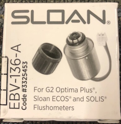 Sloan Ebv136a Solenoid Assembly, Toilets And Urinals