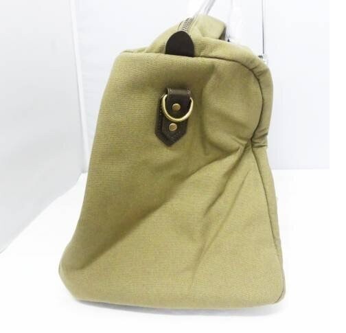 BREITLING Watch Novelty Khaki Canvas 2way Boston bag Travel bag w