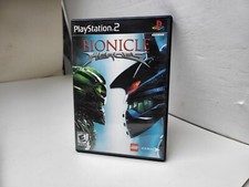 BIONICLE HEROES Game & Case Playstation 2 PS2 NO MANUAL TESTED #P43