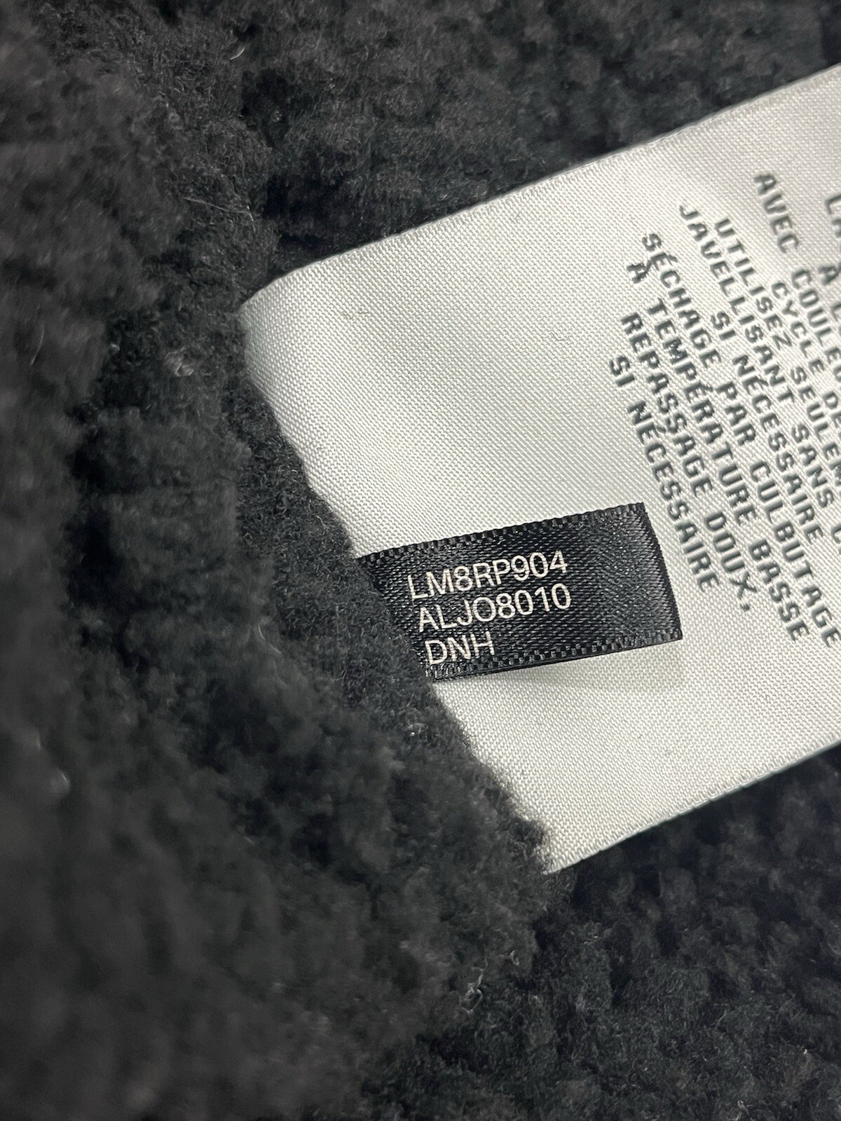 Levis Jacket Mens Small Blue Hoodie Coat Sherpa Lined Full Zip Polyester thumbnail 9