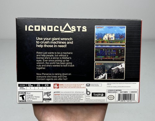 Nintendo Switch Limited Run Games Iconoclasts Edición Clásica Solo Caja Vacía - Imagen 3 de 8