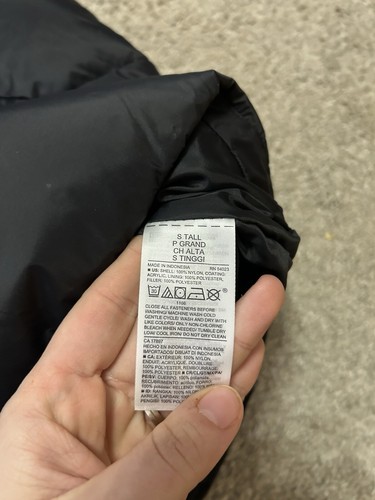 Old Navy Jacket Womens Small T Black Hooded Puffer Down Winter Water Resistant - Picture 4 of 8