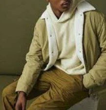 Urban Outfitters Standard Cloth Fleece Lined Coach Jacket - size XL - NWT - $89