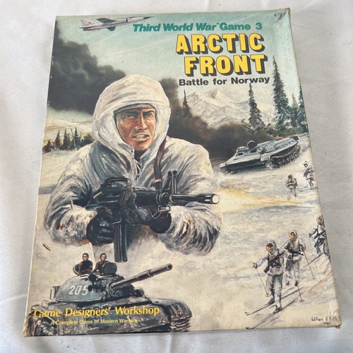 Arctic Front Battle for Norway Third World War Game GDW 1985 Open Box - Picture 2 of 12