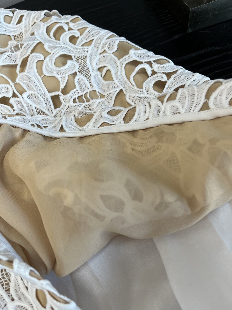 knee length dresses for ladies Ella Handkerchief Lace Dress main image 1