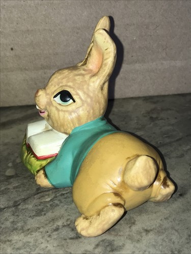Vintage Japan Keramik Hase Kaninchen Figur 2,9" hoch x 3,5" x 2,1" - Bild 7 von 12