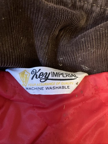 Vintage Key Imperial Insulated Coveralls Size 8 Youth Boy's Green Thermal - Picture 9 of 18