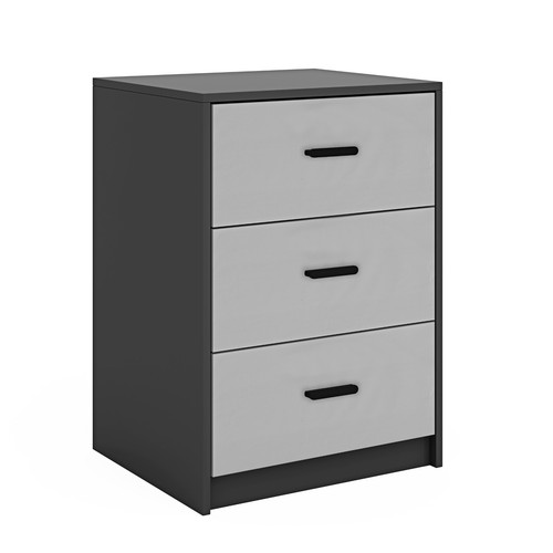 3 Drawer Wooden Bedroom Bedside Cabinet Furniture Storage Nightstand Side Table - Picture 63 of 130