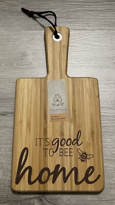 Honeysuckle Homestead Bamboo Serving Board (It's Good To Be Home) | eBay.de