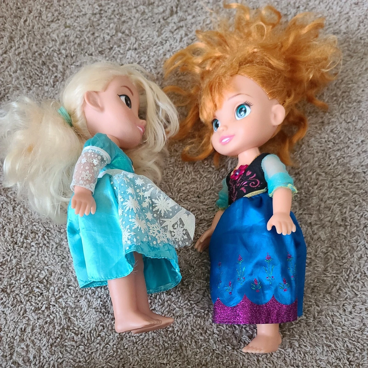 Disney Frozen Singing Sisters Anna and Elsa Only One Talking Light Up Dolls 13