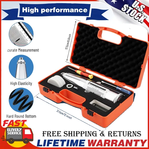 10-60Mp Concrete Rebound Hammer Concrete Hammer Tester Concrete Tester Portable