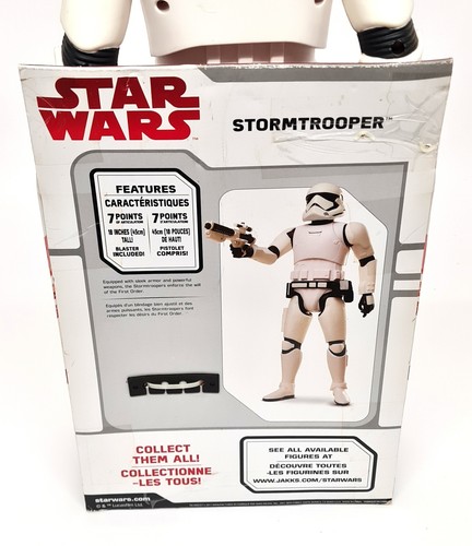 45CM Stormtrooper First Order Force Awakens Star Wars Posable Figure + Blasters - Picture 6 of 6