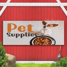 Pet Supplies Outdoor Banner Sign with grommets