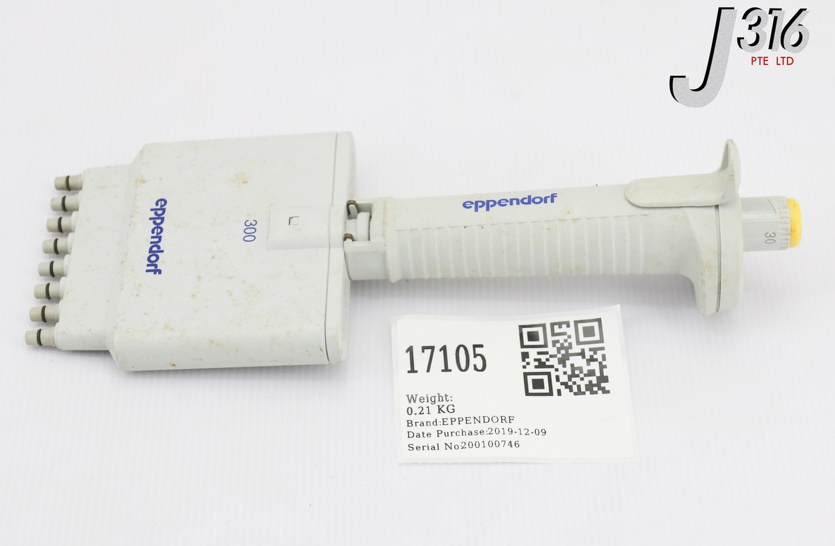 17105 EPPENDORF MULTI 8 CHANNEL PIPETTE 30-300UL 3125000052 | eBay