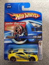 Hot Wheels 2006 First Editions Nissan Z in Yellow with FTE Wheels