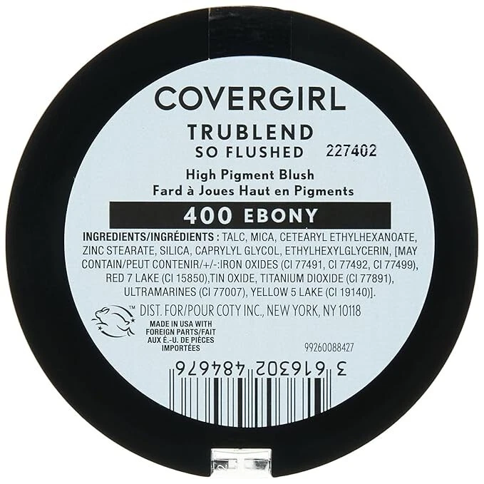 Set of 3 COVERGIRL TruBlend So Flushed High Pigment Blush #400 Ebony - Image 2 of 4
