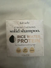 Kitsch Solid Shampoo Rice Water Protein White Tea & Mandarin