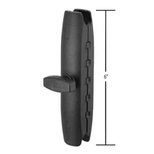 Aluminum 6" Double Socket Arm Compatible with 25mm B Size 1" Ball for RAM Mounts