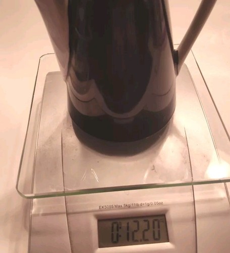 Mid Century Modern Black and White Teapot with Lid ~ 6¼" - Picture 18 of 19