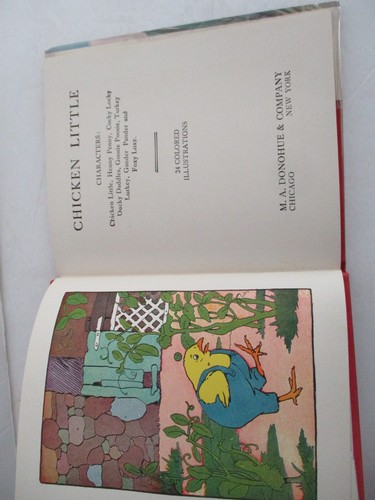 CHICKEN LITTLE, The Peter Rabbit Serie, Donohue Publishing, im DJ - Bild 4 von 8