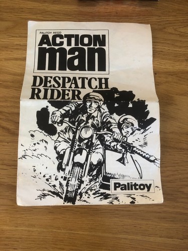 VINTAGE PALITOY ACTION MAN DESPATCH RIDER PAMPHLET L196 PRINTED IN ENGLAND - Picture 2 of 5