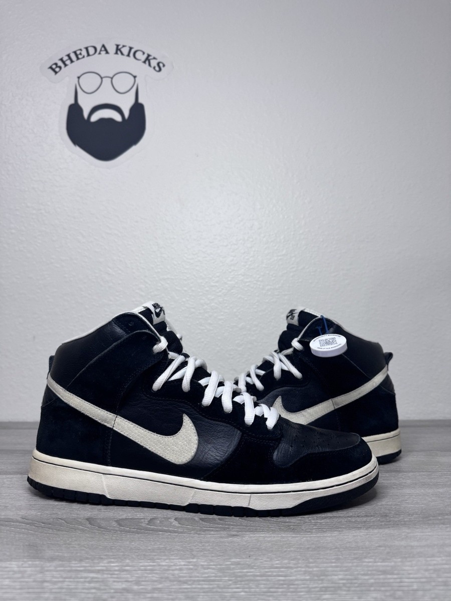 Size 12.5 - Nike Dunk Pro SB High Venom Black White 305050-016