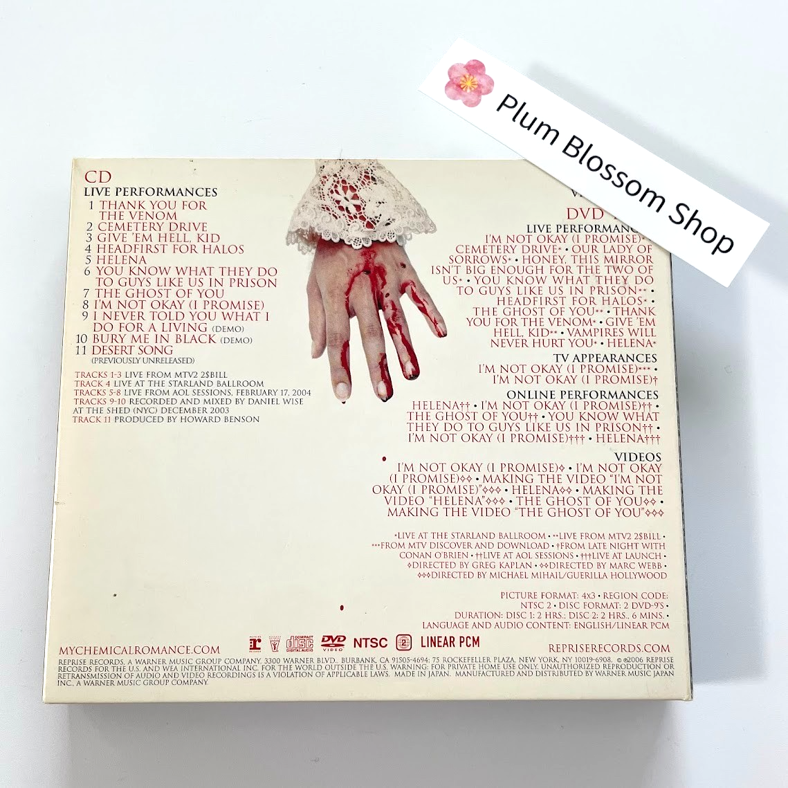 Life on the Murder Scene [PA] by My Chemical Romance (CD, WEA