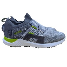 FootJoy HyperFlex BOA Mesh Golf Shoes Charcoal Grey Lime Stratofoam 51038