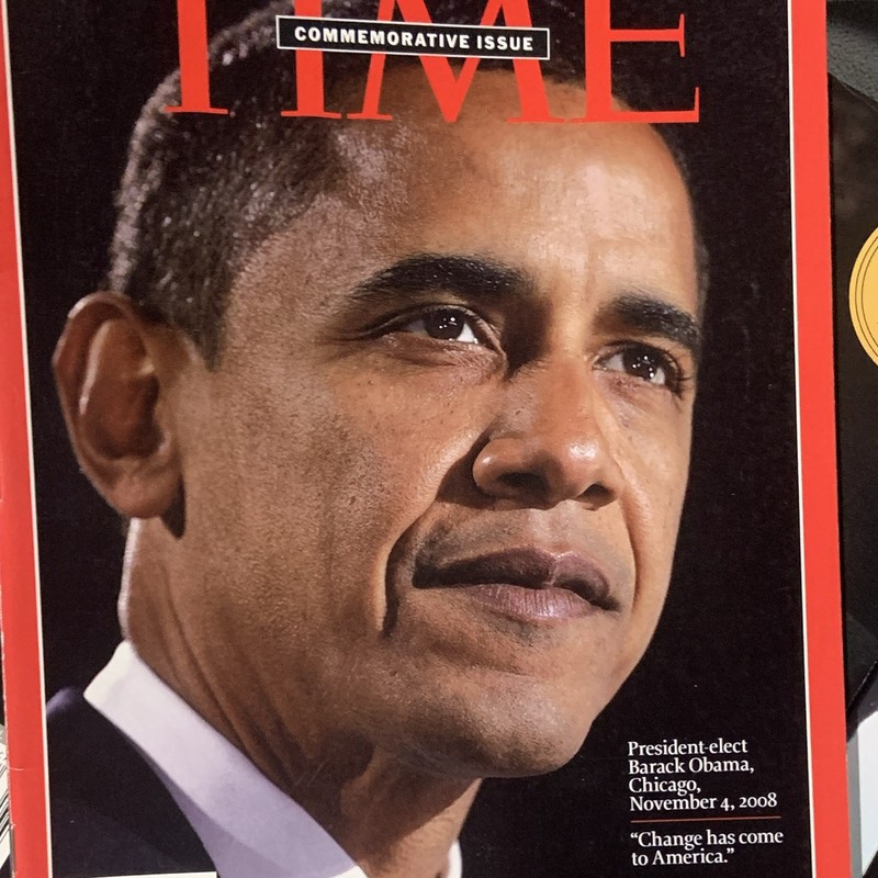 TIME Commemorative Issue November 2008 President-elect Barack Obama Politics