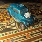 Rare Redline Hot Wheels Green VW CUSTOM VOLKSWAGEN Beetle/Bug *sunroof&shocks*