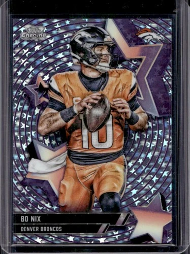 2025 Topps Cosmic Chrome Bo Nix Base (RAW)