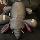 Moshi Microbead Elephant GRAY Hot Pink Brentwood Original Pillow Plush Stuffed — photo 10
