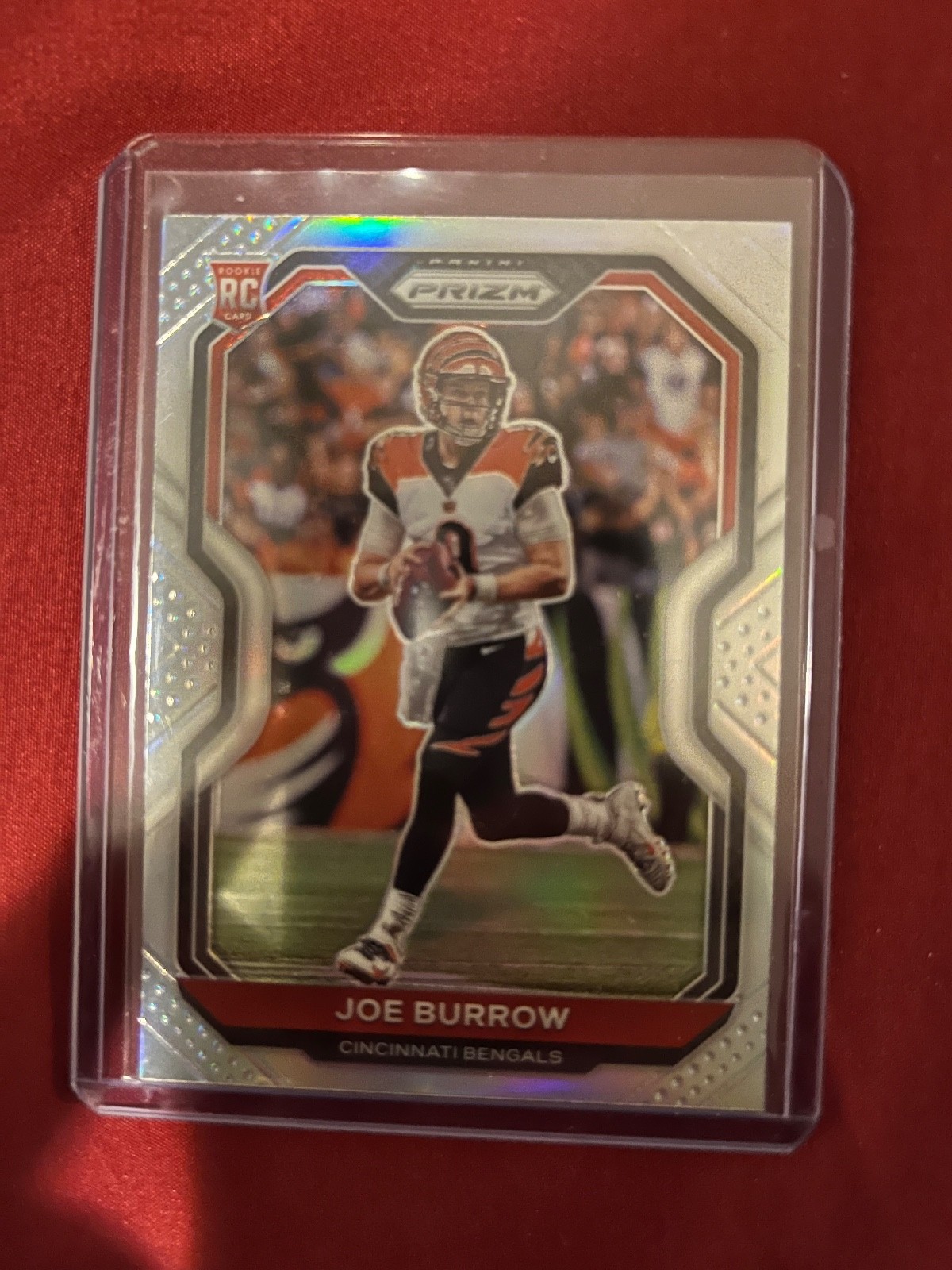 2020 Panini Prizm - Rookie Joe Burrow #307 Silver Prizm (RC)