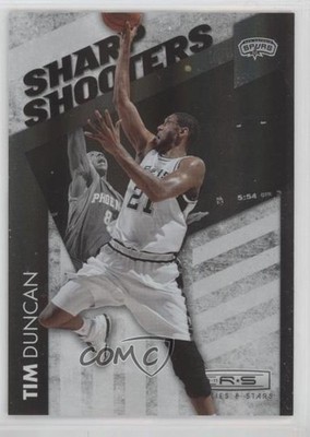 2010 Panini Rookies & Stars Sharp Shooters Holofoil /199 Tim Duncan #14 HOF n1u