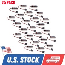 25x ER6V/3.6V 2.4Ah plc battery JAE5PIN for Yaskawa ER6VC3N PLC