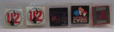 1984 Cap'n Crunch Rock 'N' Roll Stickers, Set of 4: Stones, U2 Duran Duran 1