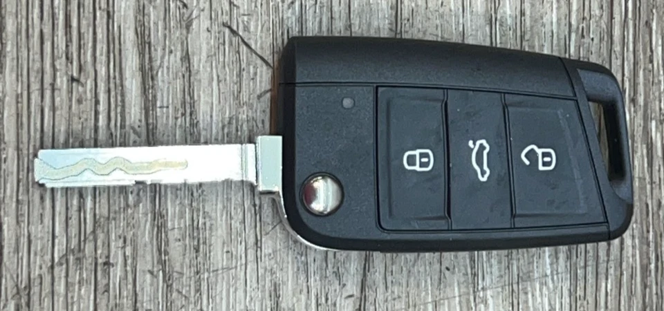 Cilindros de bloqueo Volkswagen perfil de riel exterior/interior ASSY OEM pieza # 3CN 800 375 AH Foto 3 de 4