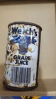 Welch's Grape Juice Tin Can Vintage Rare Can Collectors Tin Sign Accent